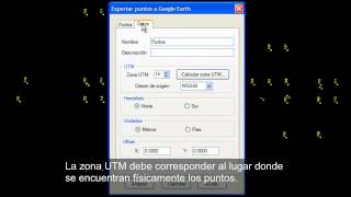 CivilCAD Exportar Puntos con el Módulo de Interfase con Google Earth™ [upl. by Teiluj168]