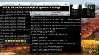 How to run Docker RabbitMQ and Python Pika package [upl. by Kartis]