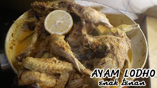 RESEP AYAM LODHO KHAS TRENGGALEK [upl. by Ardnoel]