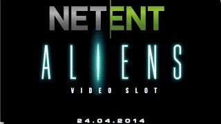 New NetEnt Slot 2014  Aliens™ Slot Machine Trailer [upl. by Knute]