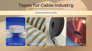 Mica Tape  Water Blocking Tape  SemiConductive Water blocking amp other Tapes for Cable Industries [upl. by Elgna]