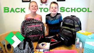 BACK TO SCHOOL SUPPLIES HAUL 8514  Day 858  Clintustv [upl. by Einahpetse]