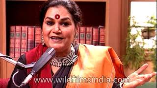 Usha Uthup sings Kolkata Kolkata a Bengali song [upl. by Seaden]