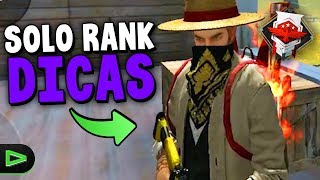 A MELHOR CALL PARA JOGAR PARTIDAS SOLO RANQUEADA NO FREE FIRE [upl. by Adnoved]