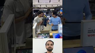 Laptop fold kise kr diya 😂🤣 shorts abrazkhan laptop funny sajidreactionvlogger shortsfeed [upl. by Gitt]