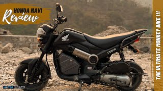 Honda Navi Review  Lite Weight Monkey Bike [upl. by Anhaj]