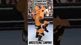 Stunner into Vertebreaker 😮 Wrestling Empire [upl. by Bromleigh]