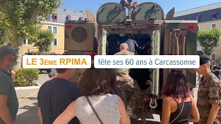 Le 3e RPIMa fête ses 60 à Carcassonne [upl. by Aryek334]