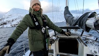 sailing to worlds northernmost city  in WINTER ep12 [upl. by Venu437]