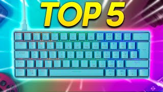 Top 5 GAMING Keyboards Under 40  2022 [upl. by Leohcin]