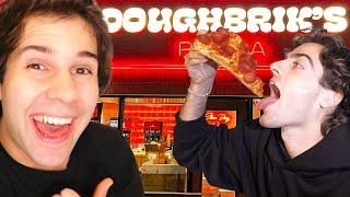 Trying Doughbriks Pizza BRUTALLY HONEST [upl. by Ashjian]