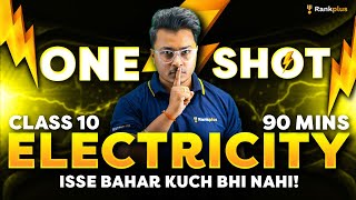 Electricity One Shot🔥  Class 10 Physics  CBSE Board Exam 2025  Yodha Series  Abhishek Sir [upl. by Adnarom]