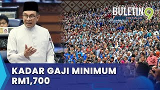 Gaji Minimum Naik Kepada RM1700 [upl. by Abibah848]