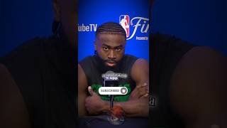 Jaylen Brown Reacts To Jason Kidd’s Comment About Him 😱🏀 shorts [upl. by Meggy]