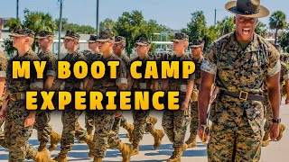 My Marine Corps Boot Camp Experience  Marine Corps Bootcamp Stories [upl. by Lowell684]