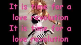 Avril Lavigne  Love Revolution Lyrics [upl. by Drofhsa]