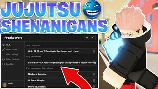 OVERPOWERED New Jujutsu Shenanigans ScriptHack AUTOFARM KILL AURA HITBOX AND MORE [upl. by Onairelav]