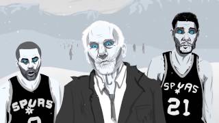 Game of Zones S1E1 King James amp Spurs White Walkers [upl. by Vins]