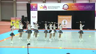 Defilada baton classic seniorki Mażoretki ARVA 2023 [upl. by Verger]