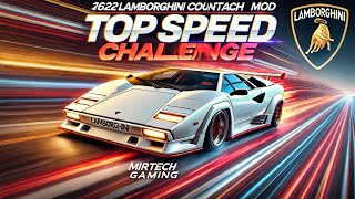 quotTop Speed ChallengequotquotMirTech GamingquotLamborghini Countach Modquot bussimulatorindonesia [upl. by Farika]