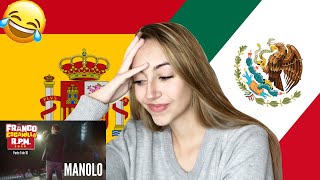 🇪🇸ESPAÑOLA REACCIONA a FRANCO ESCAMILLA MANOLO  RPM PARTE 5 [upl. by Sharman933]