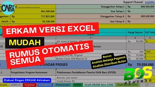 Menyusun ERKAM 2023 Dengan Mudah dan Cepat RKAM Manual Versi Excel [upl. by Mcclish805]