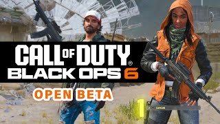 Call of Duty Black Ops 6  OPEN BETA GAMEPLAY no commentary [upl. by Elihu]