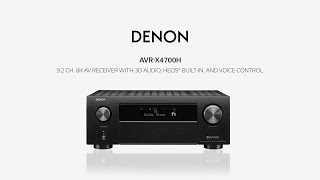 Denon — Introducing the AVRX4700H AV Receiver [upl. by Harvie]