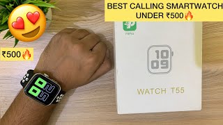 Best calling smartwatch under 500 Rs🔥  Best smartwatch under 500  Bluetooth calling smartwatch [upl. by Akeenahs]