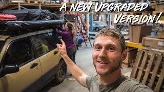 I GOT A NEW ROOF TOP TENT on my SUBARU FORESTER [upl. by Metzgar]