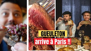 Le 1er resto GUEULETON ouvre à Paris  et je suis le 1er client   VLOG 1425 [upl. by Katerine453]