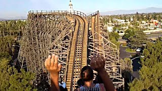 Ghostrider Back Seat HD POV  Knotts Berry Farm [upl. by Vashti551]