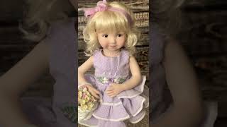 Handcrafted Brenda Mize Dolls Lilac  Created from a Dianna Effner Dolls Mold [upl. by Eceinwahs]