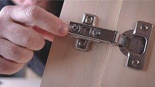 How to Choose Concealed Cabinet Hinges  Making A Better Hinge Jig [upl. by Hasina]