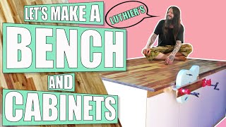 Luthiers Bench and Cabinets Build [upl. by Giarla]