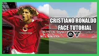 EA FC 24  COMO HACER A CRISTIANO RONALDO  2008 RETRO  EN FC 24  FACE TUTORIAL [upl. by Atneciv]