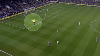 Referee Mike Dean celebrating Tottenham goal vs Aston Villa [upl. by Pump]