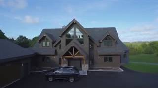 Lindal Cedar Homes Classic Home in Newfoundland [upl. by Ticknor598]