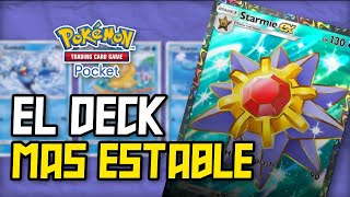 El deck de agua MÁS Poderoso Starmie EX y Golduck  Pokémon TCG Pocket [upl. by Ahsiket]