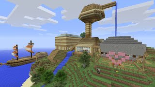 Minecraft  how to get stampys house in Minecraft [upl. by Adnawat]