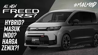 ALPHARD MINI HARGA BAWAH INNOVA  HONDA FREED RS 2024 BARU INDONESIA  MALMOD Freed HondaFreed [upl. by Oravla305]