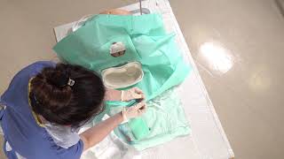 Basic Clinical Skills Urinary Catheterisation Female [upl. by Hairahcaz5]