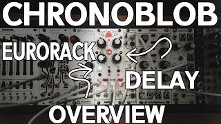 The best Eurorack Delay Module The Chronoblob [upl. by Lede890]