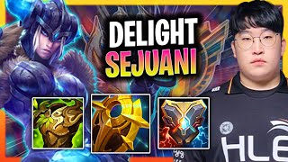 DELIGHT BRINGS BACK SEJUANI SUPPORT  HLE Delight Plays Sejuani Support vs Seraphine Season 2024 [upl. by Derfliw]