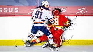 NHLs Most JawDropping Epic Hits [upl. by Purington]