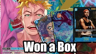 OP085 50 Usopp Marco Undefeated Box Tournament [upl. by Jacqueline]