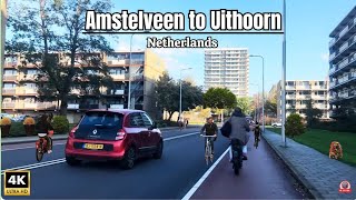 EBike Ride 🇳🇱 Amstelveen to Uithoorn Netherlands  Amstelveen 2024 [upl. by Schou]