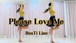 Please Love Me Line Dance l Improver l 플리즈 러브 미 라인댄스  Bouti Line  부띠라인 [upl. by Aidaas]