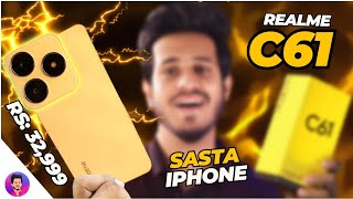 Realme C61 Unboxing amp Review Under 32999  Realme C61 price in pakistan [upl. by Aikemahs]