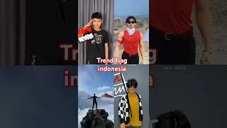 Trend flag indonesia shorts indonesia viralshort trendingvideo adamshawn [upl. by Nerahs]